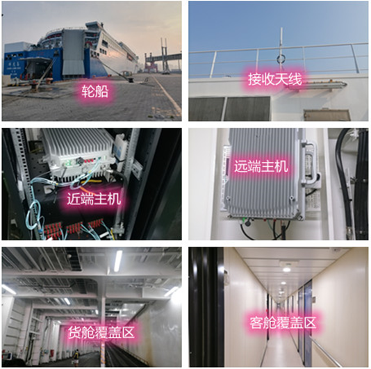  普陀海上游轮轮船渔船覆盖案例